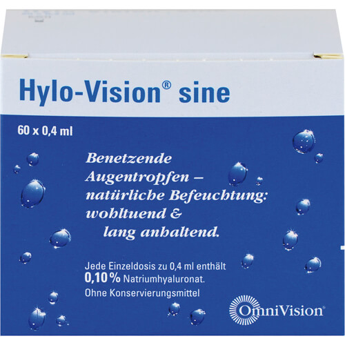 HYLO-VISION sine Einzeldosispipetten HYLO-VISION sine Einzeldosispipetten