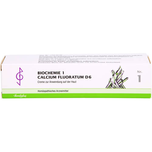 BIOCHEMIE 1 Calcium fluoratum D 6 Creme BIOCHEMIE 1 Calcium fluoratum D 6 Creme