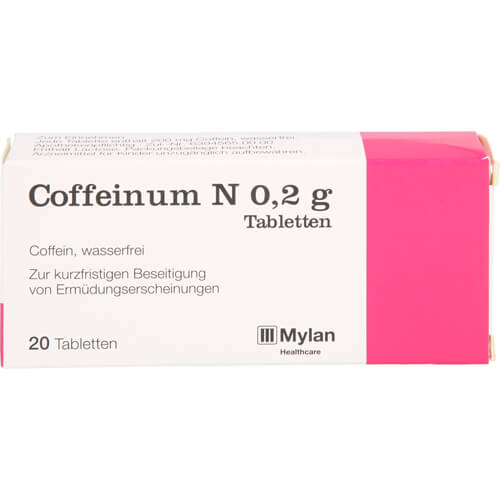 COFFEINUM N 0,2 g Tabletten COFFEINUM N 0,2 g Tabletten