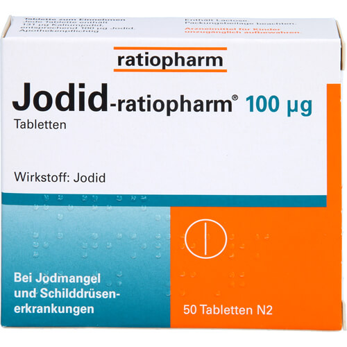 JODID-ratiopharm 100 μg Tabletten JODID-ratiopharm 100 μg Tabletten