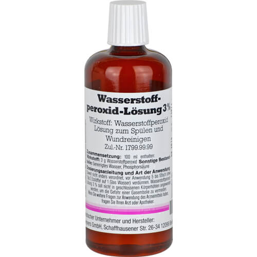 WASSERSTOFFPEROXID Lösung 3% WASSERSTOFFPEROXID Lösung 3%