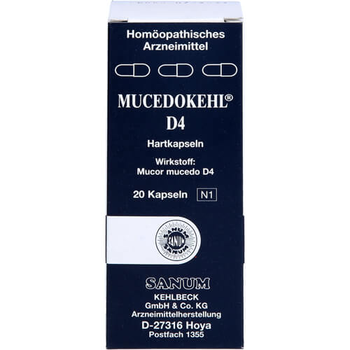 MUCEDOKEHL D 4 Kapseln MUCEDOKEHL D 4 Kapseln