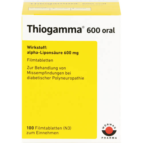 THIOGAMMA 600 oral Filmtabletten THIOGAMMA 600 oral Filmtabletten
