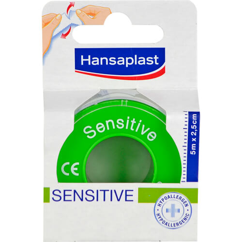 HANSAPLAST Fixierpfl.Sensitive 2,5 cmx5 m HANSAPLAST Fixierpfl.Sensitive 2,5 cmx5 m