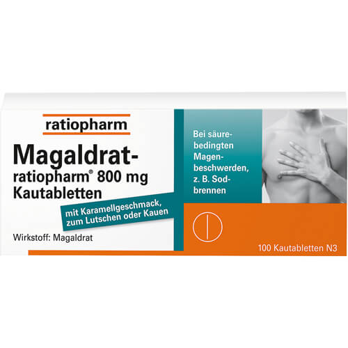 MAGALDRAT-ratiopharm 800 mg Tabletten MAGALDRAT-ratiopharm 800 mg Tabletten