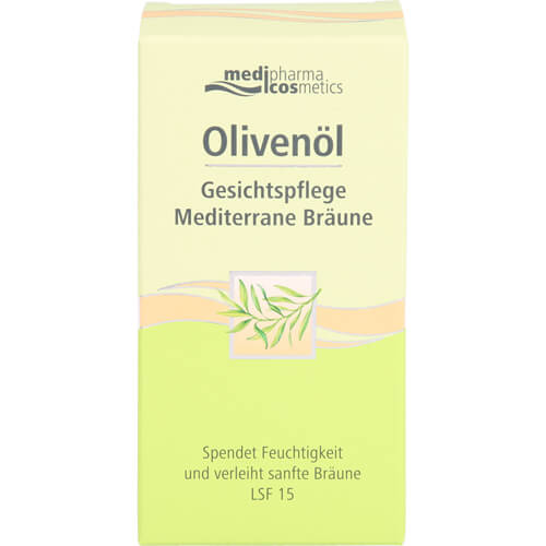 OLIVENÖL GESICHTSPFLEGE Creme mediterrane Bräune OLIVENÖL GESICHTSPFLEGE Creme mediterrane Bräune