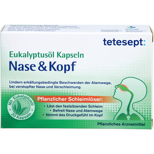 TETESEPT Eukalyptusöl Kapseln Nase & Kopf TETESEPT Eukalyptusöl Kapseln Nase & Kopf