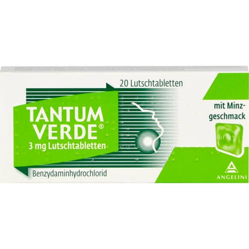 TANTUM VERDE 3 mg Lutschtabl.m.Minzgeschmack TANTUM VERDE 3 mg Lutschtabl.m.Minzgeschmack