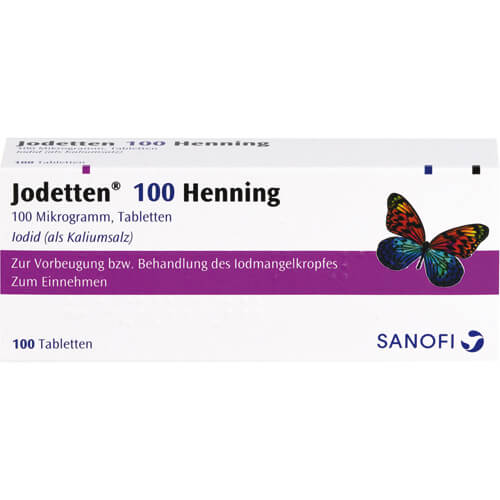 JODETTEN 100 Henning Tabletten JODETTEN 100 Henning Tabletten