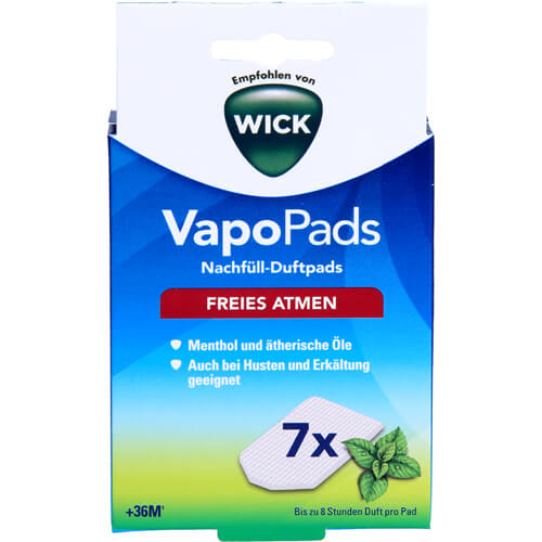 WICK VapoPads 7 Menthol Pads WH7 WICK VapoPads 7 Menthol Pads WH7