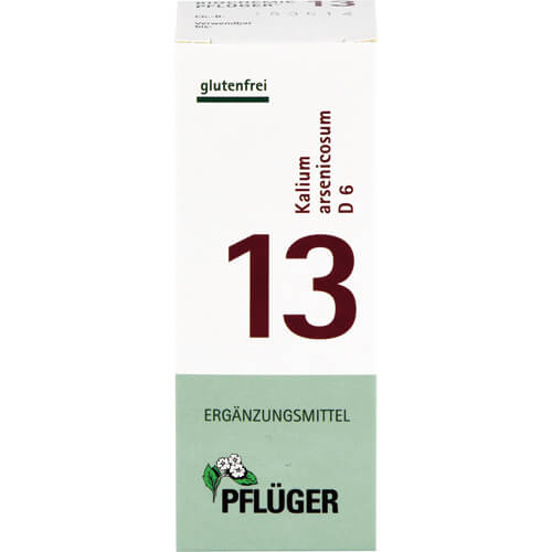 BIOCHEMIE Pflüger 13 Kalium arsenicosum D 6 Tabl. BIOCHEMIE Pflüger 13 Kalium arsenicosum D 6 Tabl.