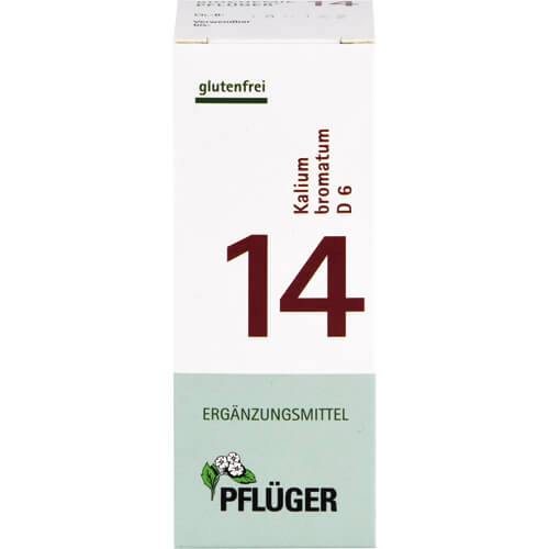 BIOCHEMIE Pflüger 14 Kalium bromatum D 6 Tabletten BIOCHEMIE Pflüger 14 Kalium bromatum D 6 Tabletten
