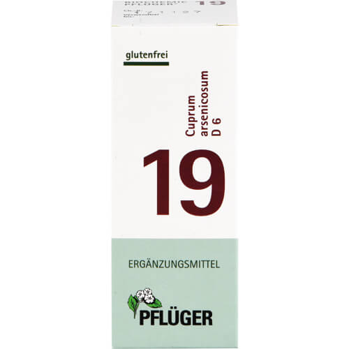 BIOCHEMIE Pflüger 19 Cuprum arsenicosum D 6 Tabl. BIOCHEMIE Pflüger 19 Cuprum arsenicosum D 6 Tabl.
