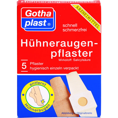 GOTHAPLAST Cornmed Hühneraugenpflaster 2x6 cm GOTHAPLAST Cornmed Hühneraugenpflaster 2x6 cm