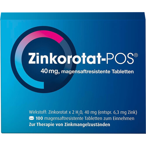 ZINKOROTAT POS magensaftresistente Tabletten ZINKOROTAT POS magensaftresistente Tabletten