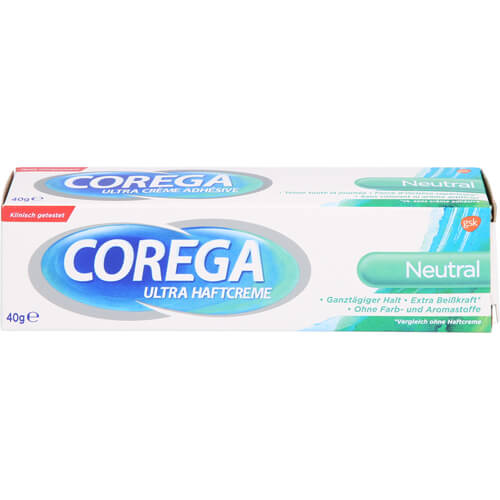 COREGA ultra Haftcreme geschmacksfrei COREGA ultra Haftcreme geschmacksfrei
