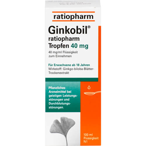 GINKOBIL-ratiopharm Tropfen 40 mg GINKOBIL-ratiopharm Tropfen 40 mg
