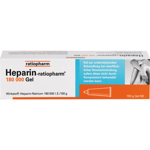 HEPARIN-RATIOPHARM 180.000 I.E. Gel HEPARIN-RATIOPHARM 180.000 I.E. Gel