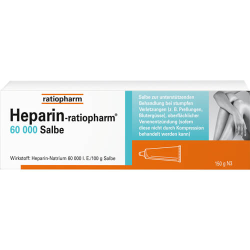 HEPARIN-RATIOPHARM 60.000 Salbe HEPARIN-RATIOPHARM 60.000 Salbe