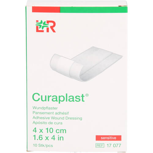 CURAPLAST Wundschnellverb.sensitiv 4x10 cm 1 m CURAPLAST Wundschnellverb.sensitiv 4x10 cm 1 m