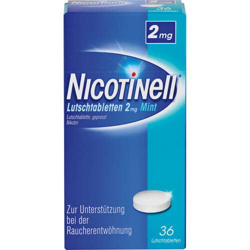 NICOTINELL Lutschtabletten 2 mg Mint NICOTINELL Lutschtabletten 2 mg Mint