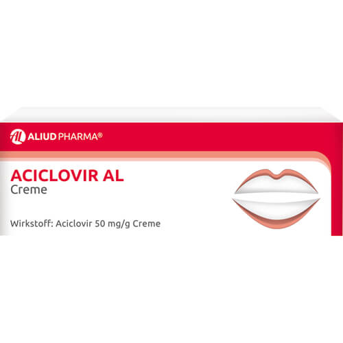 Aciclovir AL Creme bei Lippenherpes Aciclovir AL Creme bei Lippenherpes