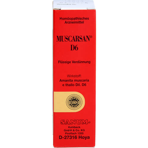 MUSCARSAN D 6 Tropfen MUSCARSAN D 6 Tropfen