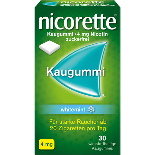 NICORETTE Kaugummi 4 mg whitemint NICORETTE Kaugummi 4 mg whitemint