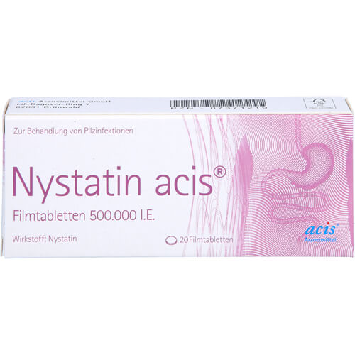NYSTATIN acis Filmtabletten NYSTATIN acis Filmtabletten