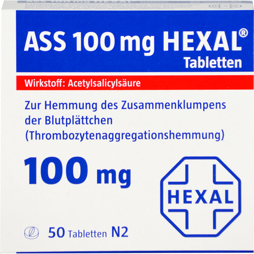 ASS 100 HEXAL Tabletten ASS 100 HEXAL Tabletten