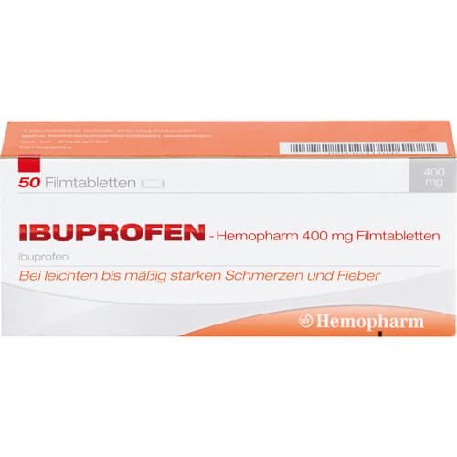 IBUPROFEN Hemopharm 400 mg Filmtabletten IBUPROFEN Hemopharm 400 mg Filmtabletten