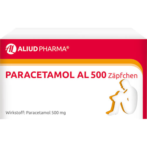 Paracetamol AL 500 Zäpfchen bei akuten Schmerzen und Fieber Paracetamol AL 500 Zäpfchen bei akuten Schmerzen und Fieber