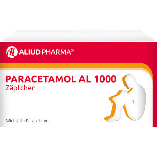 Paracetamol AL 1000 Zäpfchen bei akuten Schmerzen und Fieber Paracetamol AL 1000 Zäpfchen bei akuten Schmerzen und Fieber