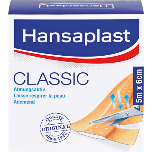 HANSAPLAST Classic Pflaster 6 cmx5 m HANSAPLAST Classic Pflaster 6 cmx5 m