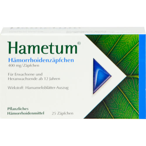 HAMETUM Hämorrhoiden Zäpfchen HAMETUM Hämorrhoiden Zäpfchen