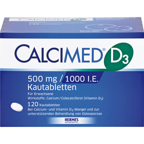 CALCIMED D3 500 mg/1000 I.E. Kautabletten CALCIMED D3 500 mg/1000 I.E. Kautabletten