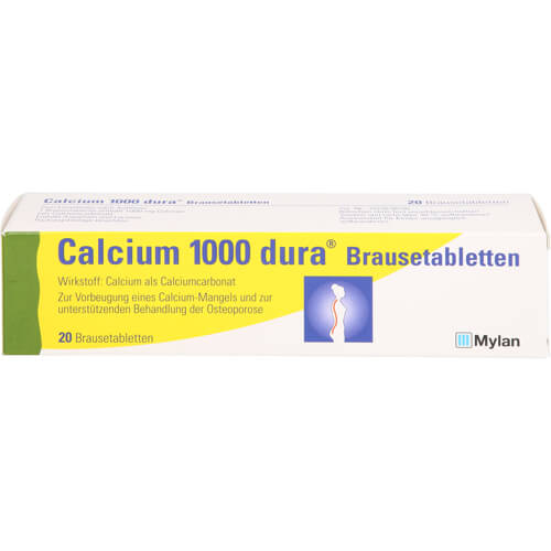 CALCIUM 1000 dura Brausetabletten CALCIUM 1000 dura Brausetabletten