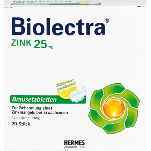 BIOLECTRA Zink Brausetabletten BIOLECTRA Zink Brausetabletten
