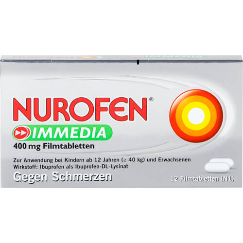 NUROFEN Immedia 400 mg Filmtabletten NUROFEN Immedia 400 mg Filmtabletten