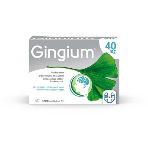 GINGIUM 40 mg Filmtabletten GINGIUM 40 mg Filmtabletten