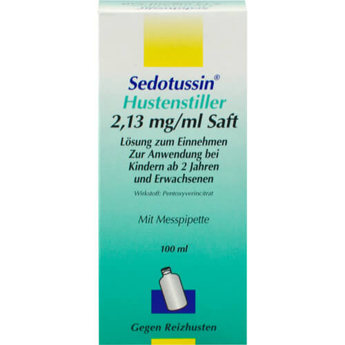 SEDOTUSSIN Hustenstiller Saft SEDOTUSSIN Hustenstiller Saft