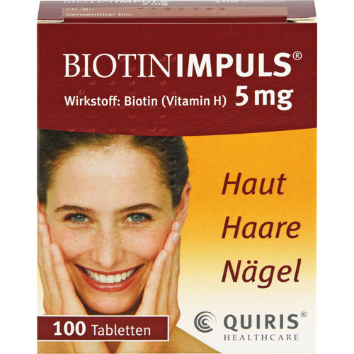 BIOTIN IMPULS 5 mg Tabletten BIOTIN IMPULS 5 mg Tabletten
