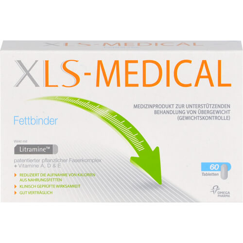 XLS Medical Fettbinder Tabletten XLS Medical Fettbinder Tabletten