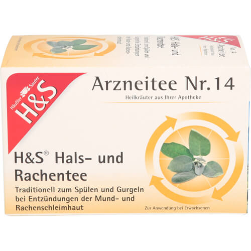H&S Hals- und Rachentee Filterbeutel H&S Hals- und Rachentee Filterbeutel