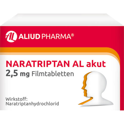 Naratriptan AL akut 2,5 mg Filmtabletten bei Migräne Naratriptan AL akut 2,5 mg Filmtabletten bei Migräne