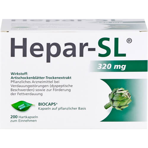 HEPAR-SL 320 mg Hartkapseln HEPAR-SL 320 mg Hartkapseln