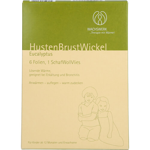 HUSTEN BRUST Wickel Eucalyptus Wachswerk HUSTEN BRUST Wickel Eucalyptus Wachswerk