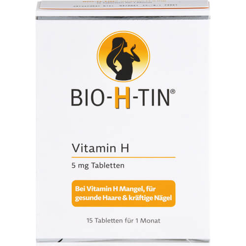 BIO-H-TIN Vitamin H 5 mg für 1 Monat Tabletten BIO-H-TIN Vitamin H 5 mg für 1 Monat Tabletten