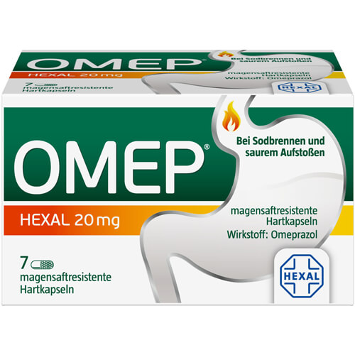 OMEP HEXAL 20 mg magensaftresistente Hartkapseln OMEP HEXAL 20 mg magensaftresistente Hartkapseln