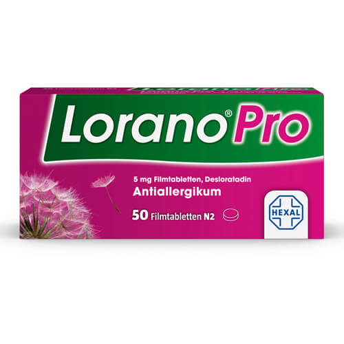 Lorano®Pro 5 mg Allergietabletten Lorano®Pro 5 mg Allergietabletten